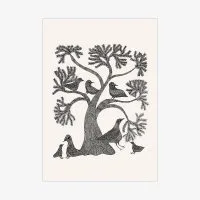 Tara Books “Black Bird Tree” Birds Like Trees - Tara Books