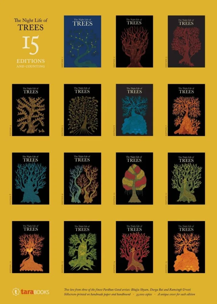 Tara Books “Black Bird Tree” New Release: Birds Like Trees Continuing Tara Books