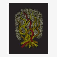 【tea】Tara Books “The Leef Tree” Tree Covers: The Night Life of Trees Keeps Growing - Tara Books