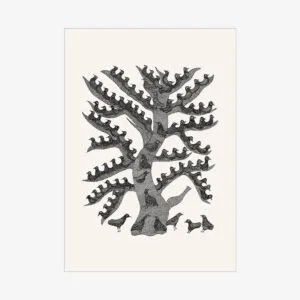 Tara Books “Black Bird Tree” Tag: The Night Life of Trees - Tara Books