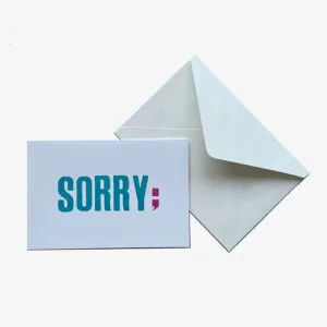Sorry Card