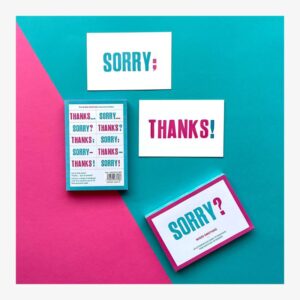 Sorry? Thanks! Mixed Emotion Cards - Image 5
