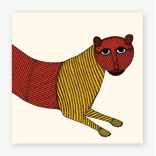 Surprised Cat Card
